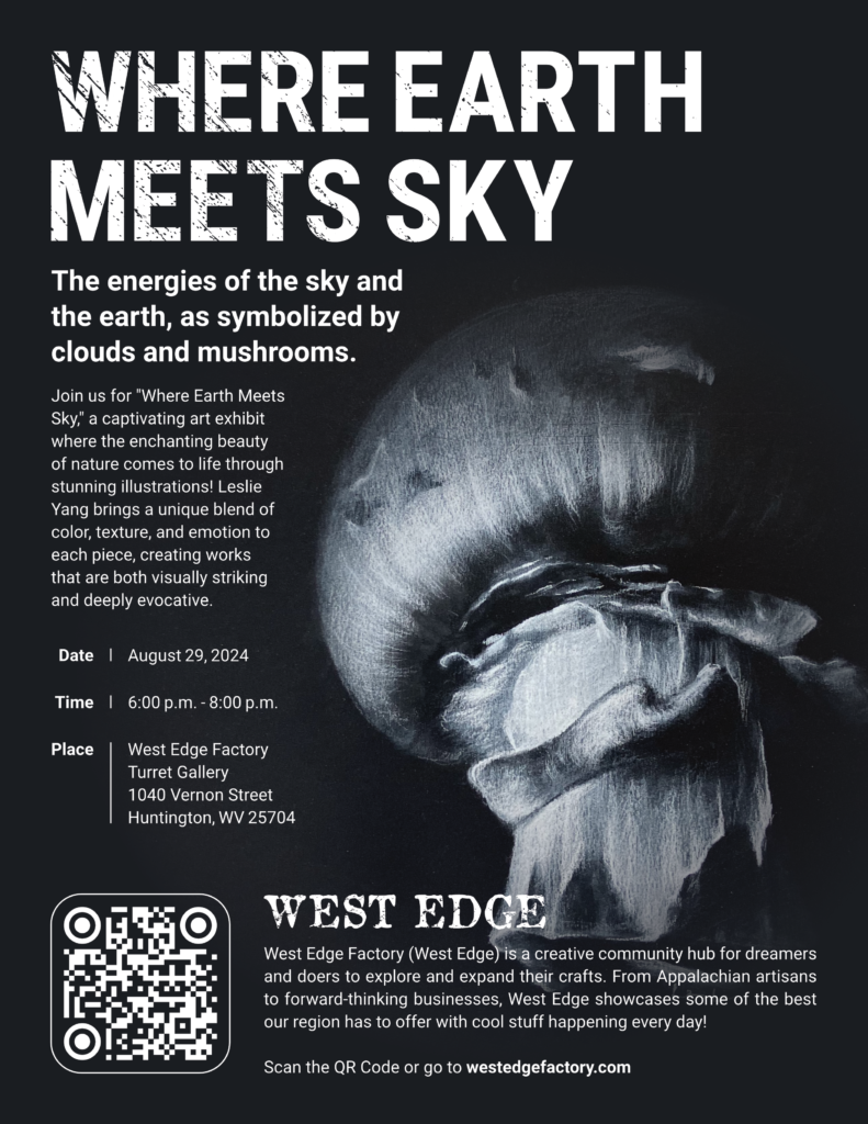 Art Exhibit Where Earth Meets Sky West Edge Factory